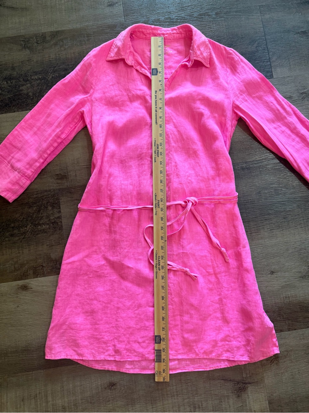 Lilly Pulitzer Pilar Tunic Linen Dress Aura 
Pink Size XS - Picture 11 of 16